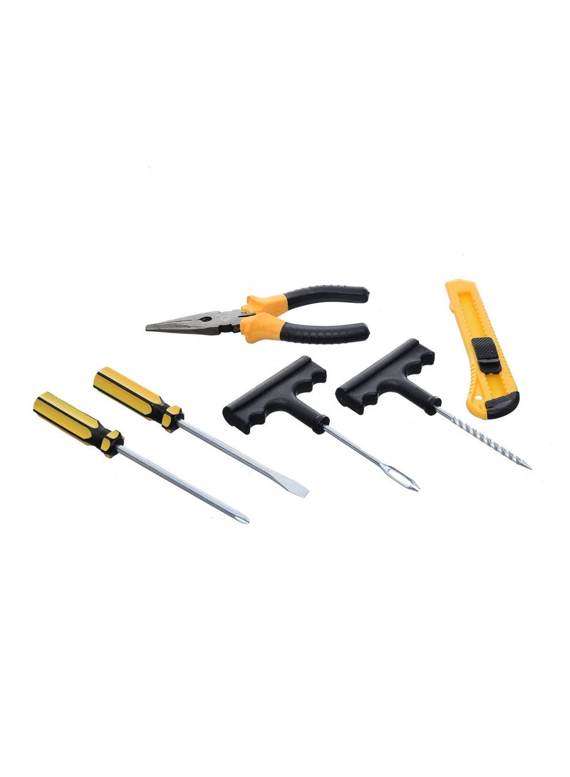 Double Cylinder Professional Air Compressor With Tool Kit - Tire Air Compressor Inflator Wit Tools Kit - Image 5